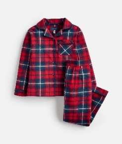 205707-REDCHK Red check pajama  100 % cotton 1 through 12